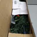 4-ft Pre-lit Artificial Christmas Tree with Multicolor LED Lights