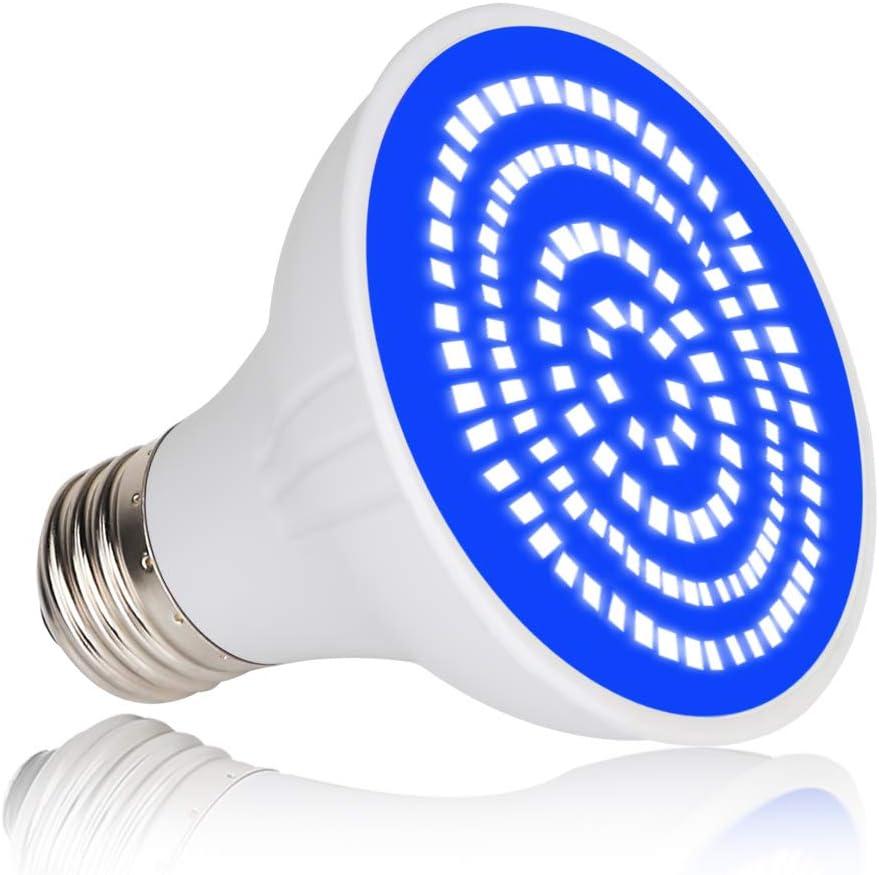 COOLWEST 12V Led Blue Spa Light Blub, 12W Super Bright Led Pool Bulb for Most Spa Light Fixtures High Lumen Swimming Spa Light E26/E27 Base