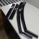 Enhance Your Ride with 4pcs Sun Rain Guard Vent Shade Window Visor Compatible with 15-20 Colorado/Canyon Cab