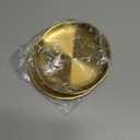 Nuogo 20 Pieces Stainless Steel Gold Plates 5.5 Inch Gold Dinner Plates Metal Serving Tray Dessert Dishes for Bbq, Salad, Snack, Desserts, Food Serving, Outdoor Camping