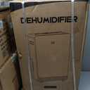 4500 Sq. Ft Dehumidifier for Basement Quilt Compressor Dehumidifiers for Home with Drain Hose, Energy Efficient, Intelligent Humidity Control, Dehumidifier for Bathroom, Bedroom, Office