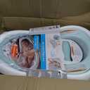 Fisher-Price Baby to Toddler Bath 4-in-1 Sling 'N Seat Tub with Removable Infant Support and 2 Toys, Pacific Pebble
