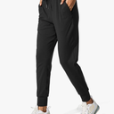 SANTINY Women's Joggers Pants Pockets Drawstring Running Sweatpants for Women Lounge Workout Jogging, L