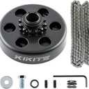 KIKITE Go Kart Clutch 3/4" Bore 12 Tooth,Centrifugal Clutch 12T with #35 Chain for Go Karts Minibike Compatible with Honda Kart EnginesPredator 212 Centrifugal Clutch