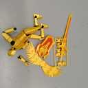 T13 Action Figure Set - (Assembled) 3D Printed Action Figure, Titan 13 Action Figure, Multi-Jointed Movable Dummy 13, Robot Action Figure, Birthday Gifts for Boys, Girls Desktop Decorations