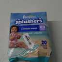 Pampers Swim Diapers - Splashers - Size 2-3, 20 Count, Gap-Free Disposable Baby Swimming Pants