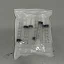 10 Pack Dental Syringes with Curved Tip Disposable Gradient Dental Irrigation Syringes for Oral Dental Care Tonsil Stone Removal Laboratory Feeding Small Pets Curved Measurable (12ml, transparent, 10)