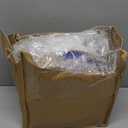 100Pack Plastic Plates Disposable Heavy Duty for Christmas Include 50PCS 10.25inch Dinner plates and 50PCS 7.5inch Dessert Plastic Plates for Party Wedding Birthday New Year (Blue)