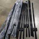 Skywalker Sports 40 Foot Competitive Batting Cages for Backyard or Indoor Baseball and Softball Collapsible Black Frame and Net