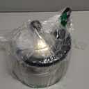 Primula Stewart Whistling Stovetop Tea Kettle Food Grade Stainless Steel, Hot Water Fast to Boil, Cool Touch Folding, 1.5-Quart, Brushed with Black Handle