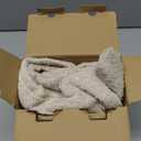 MIULEE 22x22 Inch Decorative Euro Sham Pillow Covers for Couch Bed Set of 2 Textured Boucle Neutral Throw Pillow Covers Natural Beige Ivory Accent Solid Pillowcase Sofa Living Room Home Decor