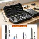Saker 66 in 1 Magnetic Screwdriver Set Portable Multi Bit Ratcheting Screwdriver Kit with Detachable Handle for Home Electronics,Computer,Furniture, Bike,DIY,Gifts