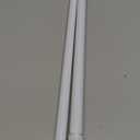 MEXAU White Tension Curtain Rods18 to 36 Inch,Small Curtain Rods No Drilling,Short Tension Rod,Adjustable Spring Rod for Windows,Door,Closet