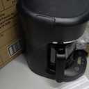 Mr. Coffee Programmable Coffee Maker 5 Cups with Auto Pause Glass Carafe Compact Design Black