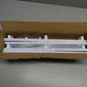 Foldable Drying Rack Clothing, 3-Tier Portable Clothes Drying Racks for Indoor & Outdoor, Anti-Rust Compact Laundry Rack Collapsible, White 28" D x 10" W x 35" H