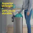 2 x Glad ForceFlex MaxStrength Kitchen Trash Bags, 13 Gal, Bahama Bliss Febreze, 90 Ct 