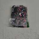 B2prity One Piece Swimsuit for Women Tummy Control Retro Bathing Suit Button Up Slimming Swimwear M Black Flower Print