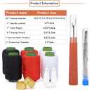 2 x 37PCS Sewing Tool Set,Needles Thread Hand Repair Tools,Complete Needle and Thread Kit for Hand Sewing,Portable DIY Sewing Tool Set for Beginners and Professional Crafters