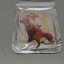 Animals Sitting On The Moon Ornaments for Christmas Tree - Double-Printed Fox Hanging Ornament - Acrylic Christmas Decor - Gifts for Fox Lovers