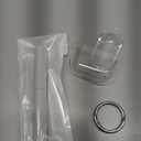 Case Cover for Nothing Ear (a) Wireless Earbuds,Clear Soft TPU Protective Cover with Keychain and Cleaner Kit for Women Men Shockproof Skin,Clear