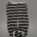 Dog Diapers Period Suit for Female Dog Sanitary Panties in Heat Male Doggy Diapers Cover Dog Onesie to Keep Diaper On Fit for Small Medium Dogs Gray Stripe/Medium (M(Back girth:11.0",Chest girth:16.5"))