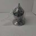 English Close Helmet Medieval Armor Silver