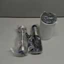 FRESKO Immersion Handheld Blender 500W with 700ml Beaker, 12-Speed & Turbo Mode Hand Blender Stick, 304 Stainless Steel Blades for Soup, Smoothie, Puree, Baby Food (Blender+Measuring Cup)