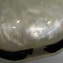 Shell Clutch Purse for Women Evening Bag Pearl Clutch Acrylic White Purses Chain Crossbody Bag