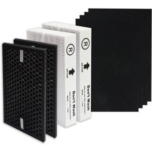 PUREBURG Replacement HEPA Filter Kit Compatible with Honeywell InSight Air Purifiers, HPA5100B / HPA5150, HRF-R1 HRFSC1 HRF-A100