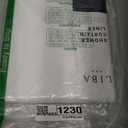 LiBa Bathroom Shower Curtain Waterproof Plastic Shower Curtain Premium PEVA Non-Toxic with Rust Proof Grommets Frosted 8G Bathroom Accessories 72x72