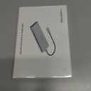 LENTION USB C Hub with 4K HDMI, 3 USB 3.0, SD/Micro SD 3.0 Card Reader, Compatible 2023-2016 MacBook Pro, New Mac Air/Surface, Chromebook, iPhone15 or More, Stable Driver Adapter (C34, Space Gray)