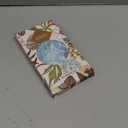 Esdot for Samsung Galaxy S25 Case,Aesthetic Vintage Blue Leaves Wildflower Girly Shell,Compatible with Magsafe,Trendy Unique Retro Western Protective Slim Silicone Phone Cover for Women Girls