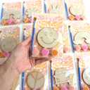 BOIKOKY 12 Pack Pre-Packaged Groovy Party Favors, Wooden Retro Cutouts with Magnets & Painting Kits for Kids, 70s Theme Birthday Decorations & Thank You Gifts for Guests
