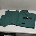 Boys Suit 2 Piece Slim Fit Kids Suit for Boys Summer Beach Wedding Prom Dresswear Dress Cloths Ring Bearer Outfit 12Y Dark Green