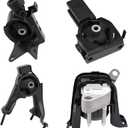 Engine Motor and Transmission Mount Kit Compatible with 2003-2008 Corolla 1.8L & 2003-2008 Matrix 1.8L & 2003-2008 Pontiac Vibe 1.8L Auto Transmission Repklace OE A4220 A4219 A4218 A4221 4pcs
