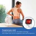 Beurer IL60 Infrared Heat Lamp for Red Light Therapy for Face, Body, Sinus & Skin, Pain Relief & Muscle Recovery, Adjustable Treatment Time, Protective Eyewear Included