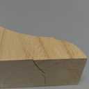 4 Pcs Wood Corbels Wooden Shelf Brackets 1.75'' W x 6'' D x 6'' H Unfinished Paintable Bracket with Hanging Hook for Doorway Countertop Kitchen Cabinet Book Shelves, Rubber Wood