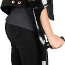 Soles Aluminum Forearm Crutch (SLS806BL) - Black