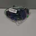 JAMIEWIN ATV Goggles for Dirt Bike, Motorcycle, Motocross, UTV, MX, Offroad Riding - Anti UV, Dustproof, Anti Fog, Racing, Skiing Goggles for Men, Women, Youth, Kids (Marble Black Frame+color Lens)