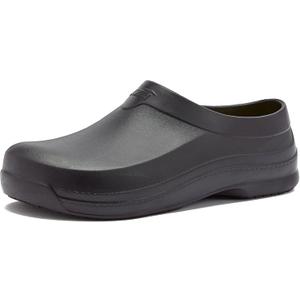 Avia Flame Men's Clogs, Slip Resistant Shoes for Men Food Service, Non Slip Restaurant and Chef Shoes Men Slip Resistant for Kitchen Work or Nursing, Black, Oil and Water Resistant (7)