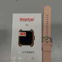 MAXTOP Smart Watch Compatible iPhone Android Phones Waterproof Activity Tracker Watch Heart Rate & Blood Oxygen Monitor Multifunction Smartwatch with Blood Pressure Sleep Tracker for Women (Pink)