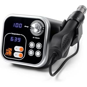 M-T Digital Hot Air Rework Station 700W, 4 Preset Temperatures, Smart Sleep Mode, Dual LED Display, °F/°C Conversion, Digital Temp Correction, SMD Heat Station