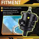 SP0714T Top-Mount Multiport Valve 7-Position Control Valve Compatible with Hayward VariFlo，Above-Ground Pro or VL 210 Series Sand Filter 1-1/2-Inch 6-Way