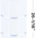 Cryspool 07077 Filter Compatible with CCP420, Clean and Clear Plus 420, PCC105-PAK4, R173576, 570-0425-07, C-7471, 178584, 817-0106, FC-6470, 4105 Sq. Ft Pool Filter Cartridges, 4 Pack