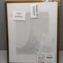 upsimples 16x20 Picture Frame, Display Pictures 11x14 with Mat or 16 x 20 Without, Wall Hanging Poster Frame, Bronze, 1 Pack