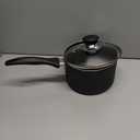 T-fal Specialty Nonstick Handy Pot with Glass Lid 3 Quart Oven Safe 350F Cookware, Pots and Pans, Dishwasher Safe Black