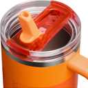 STANLEY Quencher ProTour Flip Straw Tumbler with Leakproof Lid 40 oz | Built-In Straw and Handle | Cup Holder Compatible for Travel | Insulated Stainless Steel Cup | BPA-Free | Goldenrod Fade