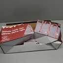 Biswing Christmas Outdoor Candy Cane Lights, 12 Pcs Christmas Pathway Markers with 72 Count Warm White Lights, Connectable for Indoor Outdoor Holiday Walkway Patio Garden Ornament