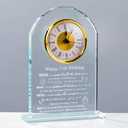 75th Birthday Gifts for Women Men - Crystal Clock Gifts Personalized 1949 75 Year Old Birthday Present for Her Him - Happy 75th Birthday Gifts Ideas for Mom Dad Unique