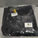 TBMPOY Women's Fleece Lined Jogger Pants Water Resistant Cargo Winter Hiking Sweatpants High Waisted Pockets Thermal Warm (Black, L)